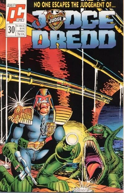 Cover of Judge Dredd 30