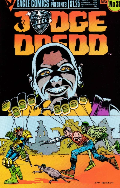 Cover of Judge Dredd 31