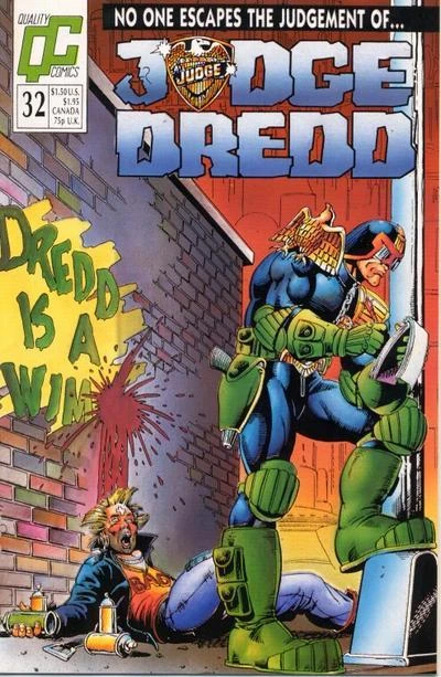 Cover of Judge Dredd 32