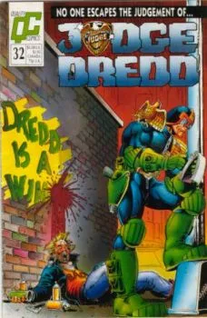 Cover of Judge Dredd 32