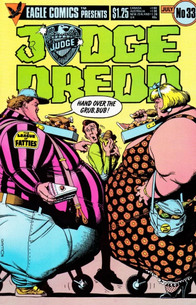 Cover of Judge Dredd 33