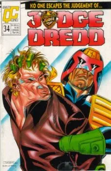 Cover of Judge Dredd 34