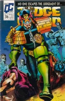 Cover of Judge Dredd 36
