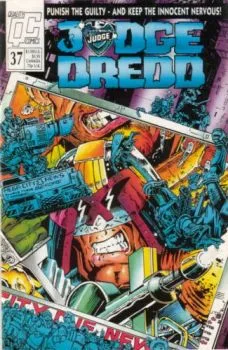 Cover of Judge Dredd 37