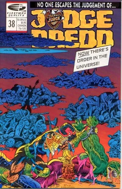 Cover of Judge Dredd 38