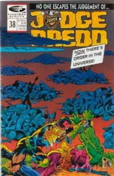 Cover of Judge Dredd 38