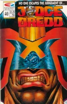 Cover of Judge Dredd 40
