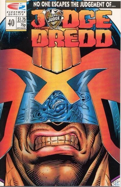 Cover of Judge Dredd 40
