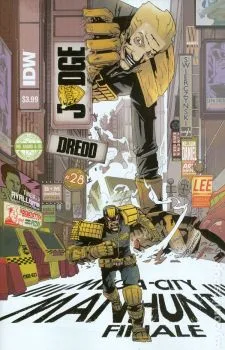 Cover of Mega-City Manhunt, Part 4: Mental Block