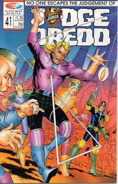 Cover of Judge Dredd 41