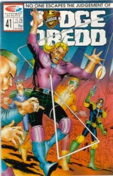 Cover of Judge Dredd 41