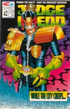 Cover of Judge Dredd 42