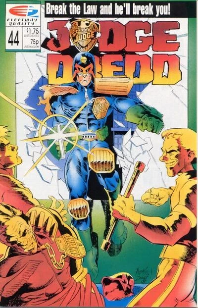 Cover of Judge Dredd 44