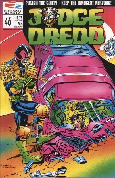 Cover of Judge Dredd 46