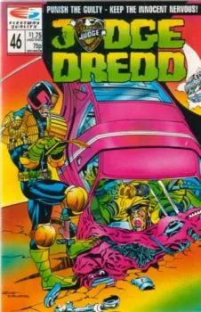 Cover of Judge Dredd 46