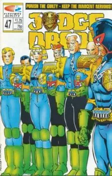Cover of Judge Dredd 47