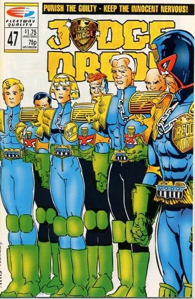 Cover of Judge Dredd 47