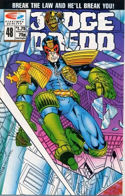 Cover of Judge Dredd 48