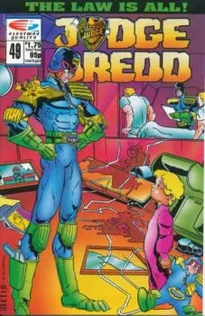 Cover of Judge Dredd 49