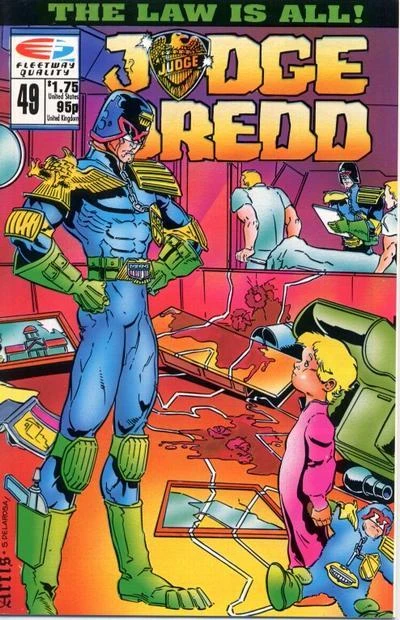 Cover of Judge Dredd 49