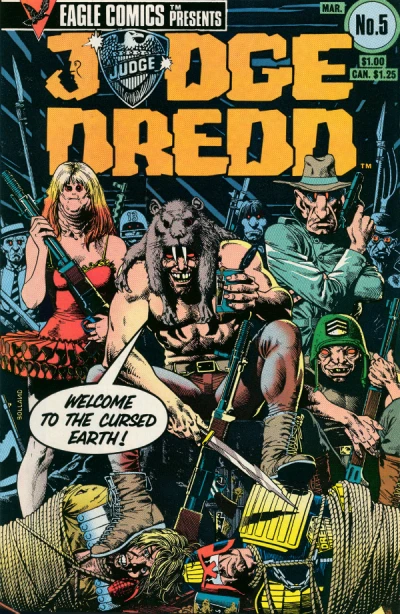 Cover of Judge Dredd 5
