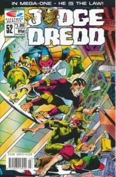 Cover of Judge Dredd 52