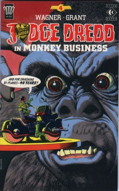 Cover of Book 4: In Monkey Business