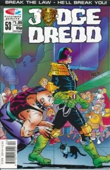 Cover of Judge Dredd 53