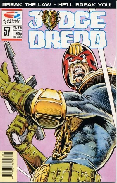 Cover of Judge Dredd 57