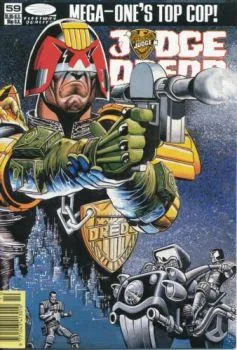 Cover of Judge Dredd 59