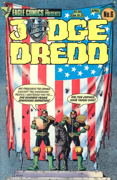 Cover of Judge Dredd 6