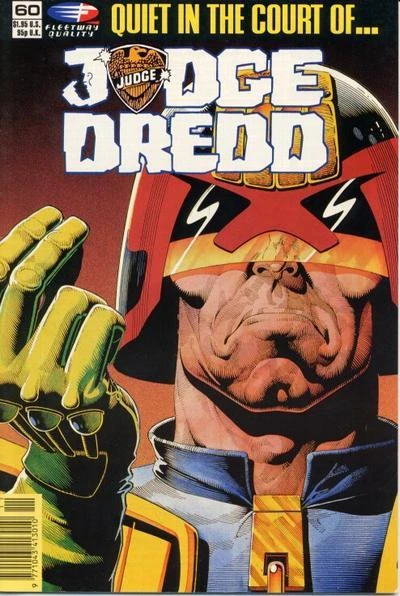 Cover of Judge Dredd 60