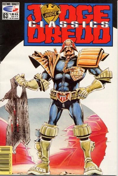 Cover of Judge Dredd 63