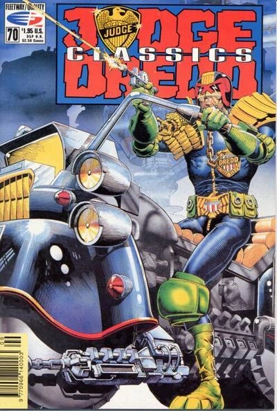 Cover of Judge Dredd 70