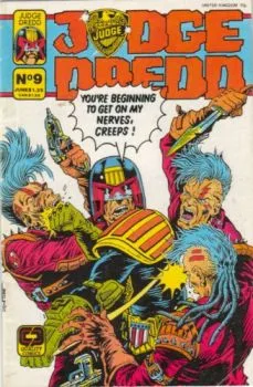 Cover of Judge Dredd 9