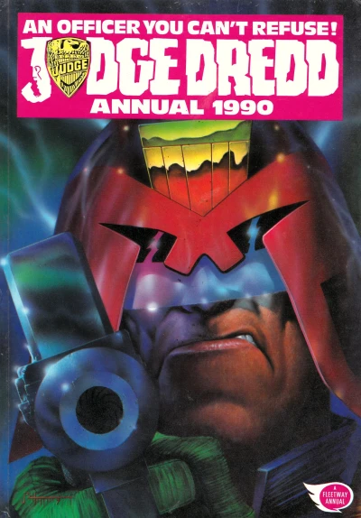Cover of Judge Dredd Annual 1990