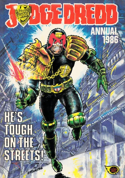 Cover of Judge Dredd Annual 1986