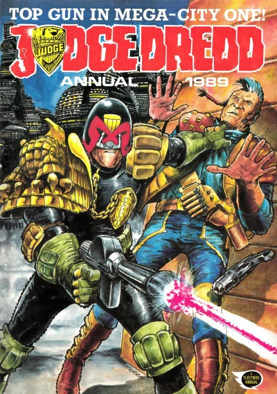 Cover of Judge Dredd Annual 1989