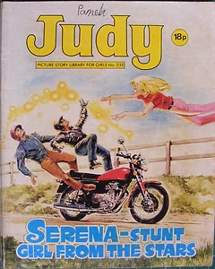 Cover of Serena - Stunt Girl From The Stars