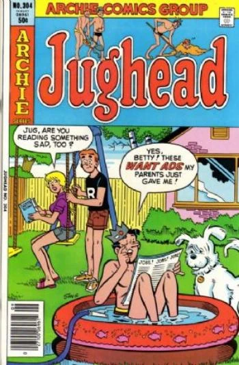 Cover of Treasure Pleasure; You Don't Say!; Jughead's Gag Bag; Nature Boy; His Crowning Glory; A Tasty Dish