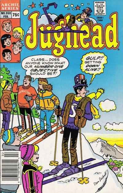 Cover of Macho Magic; Health Nut; Crash Course; Pest Control; Prof. Jughead's Looney Laws II; Jughead's Photo Album; Horsing Around; My Favorite Hobby; History Lesson; TV Spree