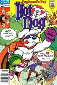 Hot Dog is Bark-Man The Canine Crusader!