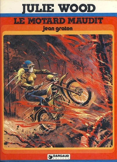Cover of Le motard maudit