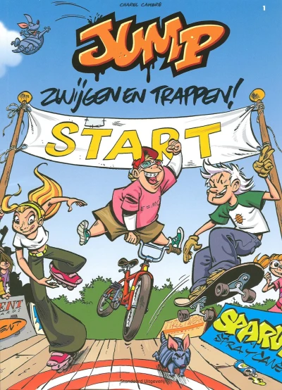 Cover of Zwijgen En Trappen