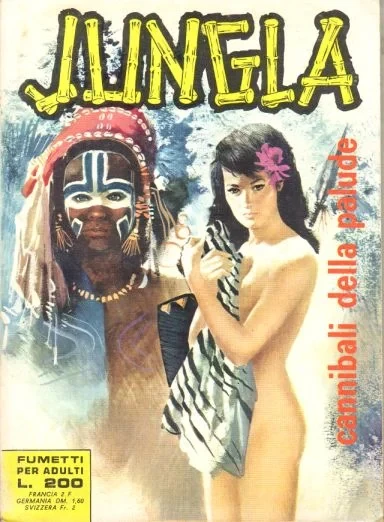 Cover of Cannibale della palude
