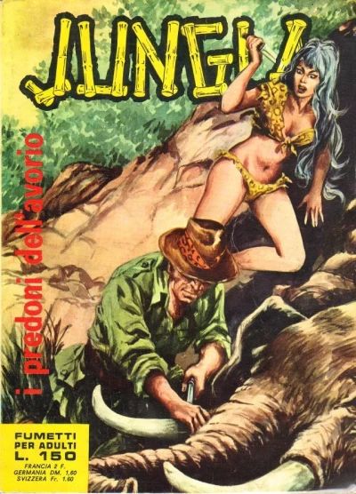 Cover of I predoni dell'avorio