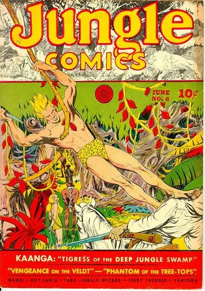 Cover of Jungle Comics