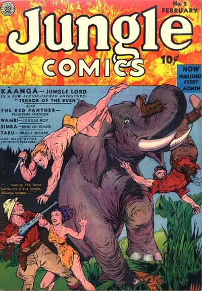 Cover of Jungle Comics
