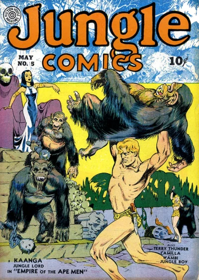 Cover of Jungle Comics