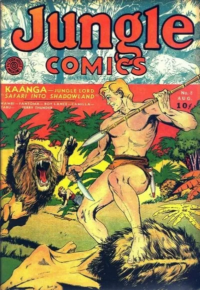 Cover of Jungle Comics